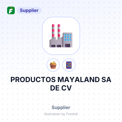 PRODUCTOS MAYALAND SA DE CV – summary card, no photo uploaded yet