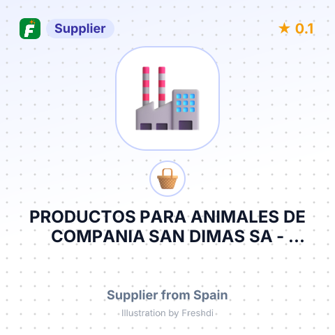 PRODUCTOS PARA ANIMALES DE COMPANIA SAN DIMAS SA – summary card, no photo uploaded yet