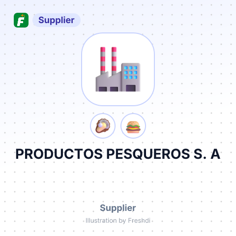 PRODUCTOS PESQUEROS S. A – summary card, no photo uploaded yet