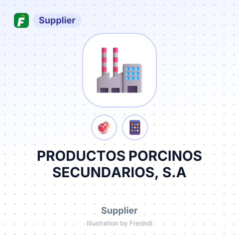 PRODUCTOS PORCINOS SECUNDARIOS, S.A – summary card, no photo uploaded yet