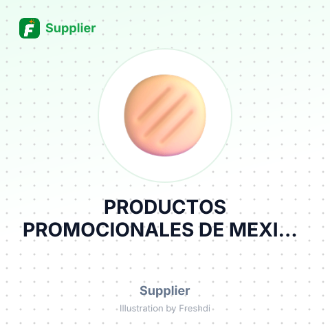 PRODUCTOS PROMOCIONALES DE MEXICO SA DE CV – summary card, no photo uploaded yet