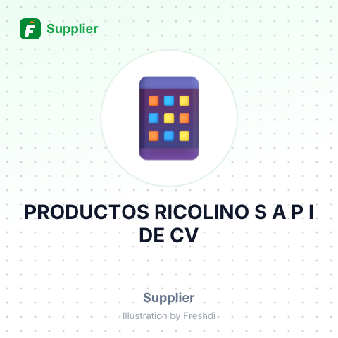 PRODUCTOS RICOLINO S A P I DE CV – summary card, no photo uploaded yet