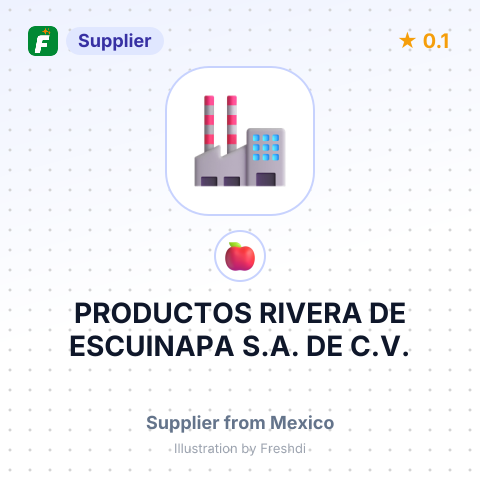 PRODUCTOS RIVERA DE ESCUINAPA S.A. DE C.V. – summary card, no photo uploaded yet