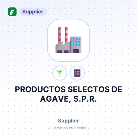 PRODUCTOS SELECTOS DE AGAVE, S.P.R. – summary card, no photo uploaded yet