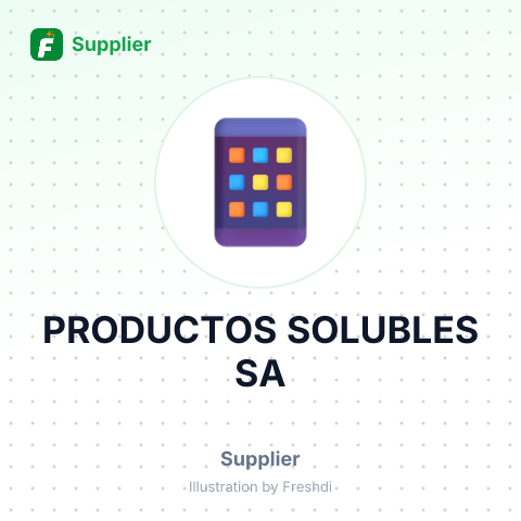 PRODUCTOS SOLUBLES SA – summary card, no photo uploaded yet