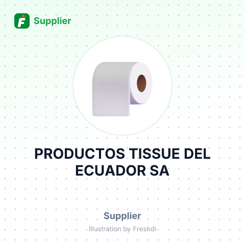 PRODUCTOS TISSUE DEL ECUADOR SA – summary card, no photo uploaded yet
