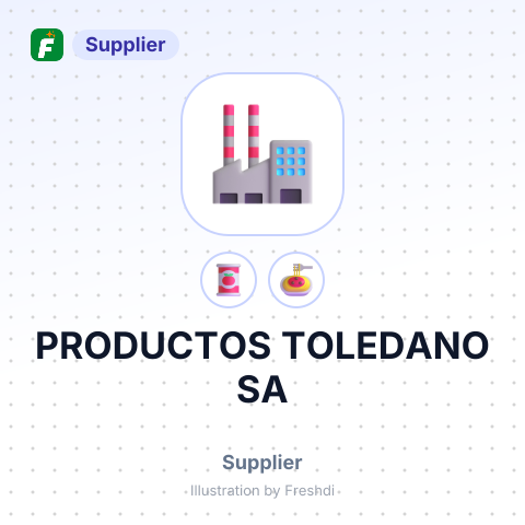 PRODUCTOS TOLEDANO SA – summary card, no photo uploaded yet