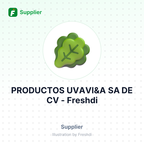 PRODUCTOS UVAVI&A SA DE CV – summary card, no photo uploaded yet