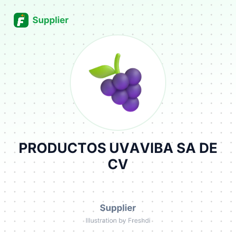 PRODUCTOS UVAVIBA SA DE CV – summary card, no photo uploaded yet