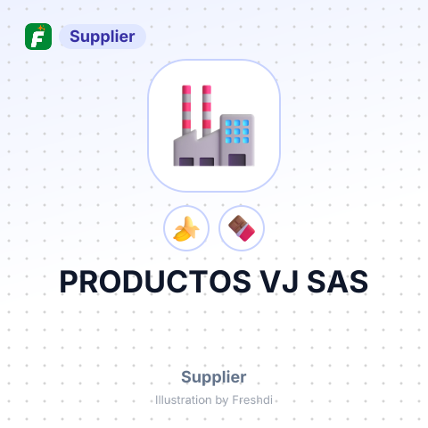 PRODUCTOS VJ SAS – summary card, no photo uploaded yet