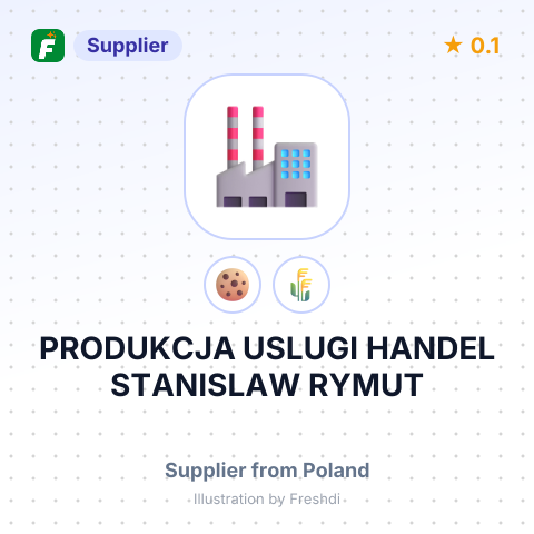 PRODUKCJA USLUGI HANDEL STANISLAW RYMUT – summary card, no photo uploaded yet