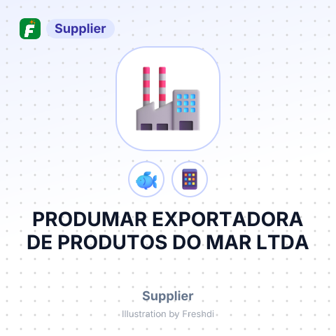 PRODUMAR EXPORTADORA DE PRODUTOS DO MAR LTDA – summary card, no photo uploaded yet