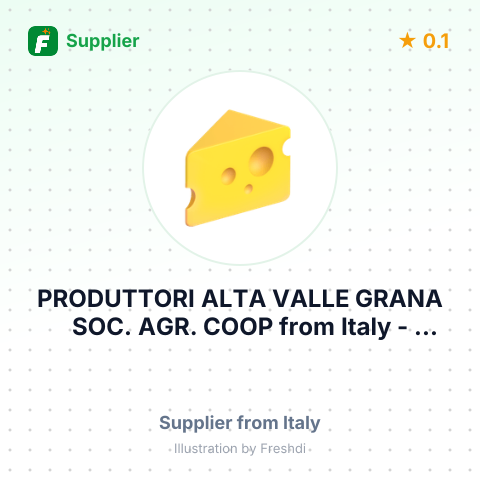 PRODUTTORI ALTA VALLE GRANA SOC. AGR. COOP – summary card, no photo uploaded yet