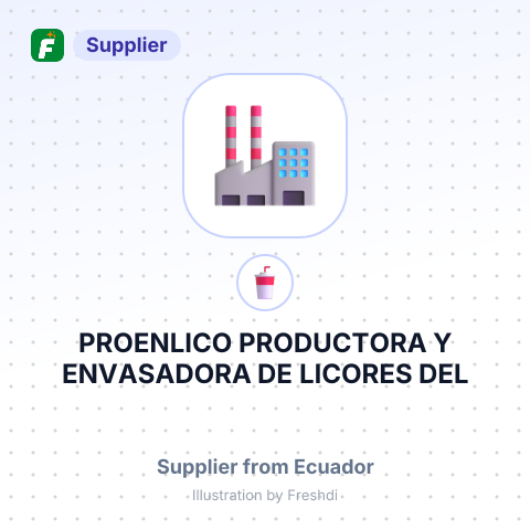 PROENLICO PRODUCTORA Y ENVASADORA DE LICORES DEL ECUADOR S.A. – summary card, no photo uploaded yet