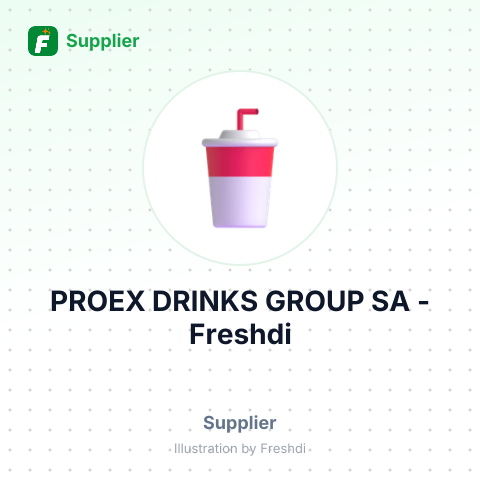 PROEX DRINKS GROUP SA – summary card, no photo uploaded yet