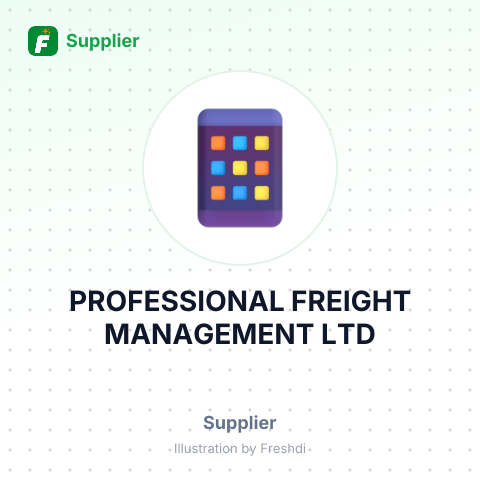 PROFESSIONAL FREIGHT MANAGEMENT LTD – summary card, no photo uploaded yet