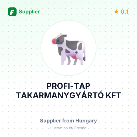 PROFI-TAP TAKARMANYGYÁRTÓ KFT – summary card, no photo uploaded yet