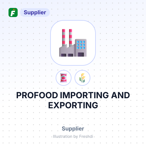 PROFOOD IMPORTING AND EXPORTING – summary card, no photo uploaded yet