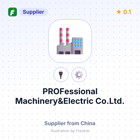 PROFessional Machinery&Electric Co.Ltd. – summary card, no photo uploaded yet