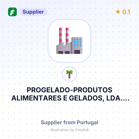 PROGELADO-PRODUTOS ALIMENTARES E GELADOS, LDA. – summary card, no photo uploaded yet