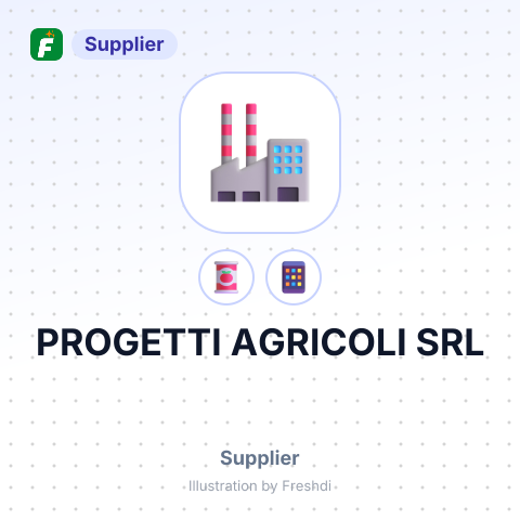 PROGETTI AGRICOLI SRL – summary card, no photo uploaded yet