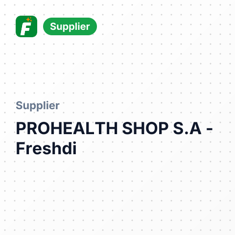 PROHEALTH SHOP S.A – summary card, no photo uploaded yet