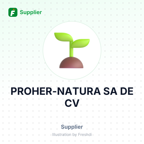 PROHER-NATURA SA DE CV – summary card, no photo uploaded yet