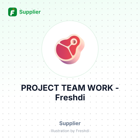 PROJECT TEAM WORK – summary card, no photo uploaded yet