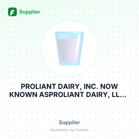 PROLIANT DAIRY, INC. NOW KNOWN ASPROLIANT DAIRY, LLC – summary card, no photo uploaded yet