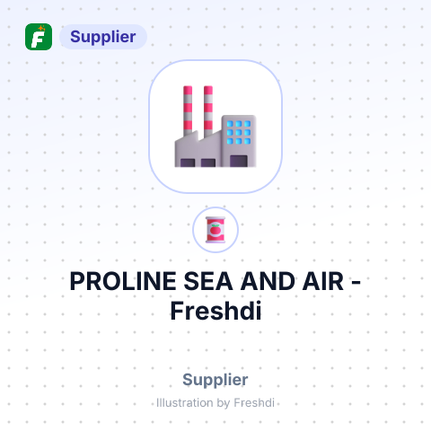 PROLINE SEA AND AIR – summary card, no photo uploaded yet