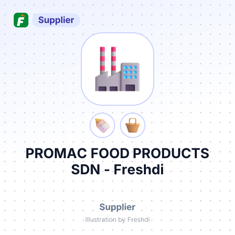 PROMAC FOOD PRODUCTS SDN – summary card, no photo uploaded yet