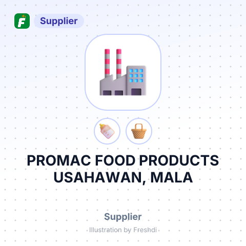 PROMAC FOOD PRODUCTS USAHAWAN, MALA – summary card, no photo uploaded yet