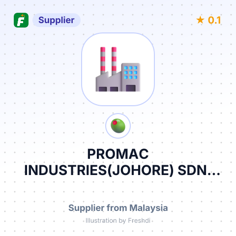 PROMAC INDUSTRIES(JOHORE) SDN. BHD. – summary card, no photo uploaded yet