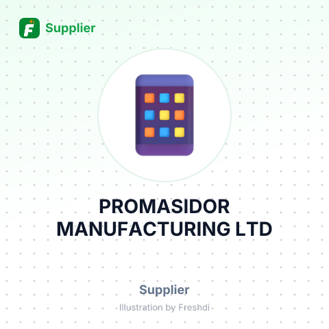 PROMASIDOR MANUFACTURING LTD – summary card, no photo uploaded yet