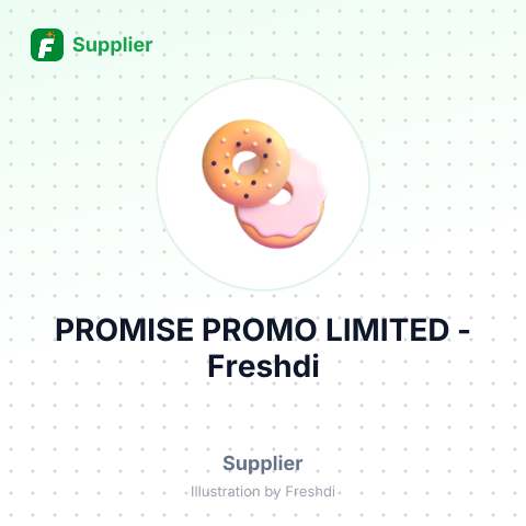 PROMISE PROMO LIMITED – summary card, no photo uploaded yet