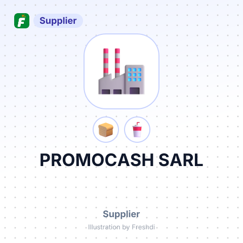 PROMOCASH SARL – summary card, no photo uploaded yet