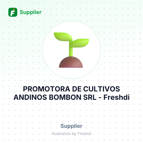 PROMOTORA DE CULTIVOS ANDINOS BOMBON SRL – summary card, no photo uploaded yet