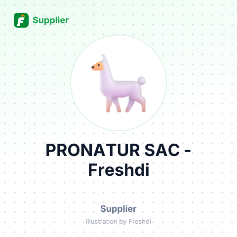 PRONATUR SAC – summary card, no photo uploaded yet