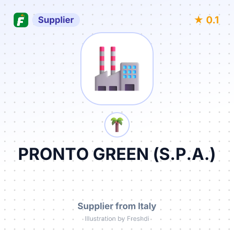 PRONTO GREEN (S.P.A.) – summary card, no photo uploaded yet