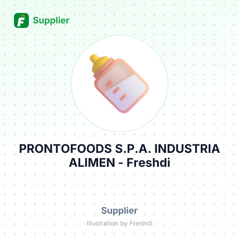 PRONTOFOODS S.P.A. INDUSTRIA ALIMEN – summary card, no photo uploaded yet