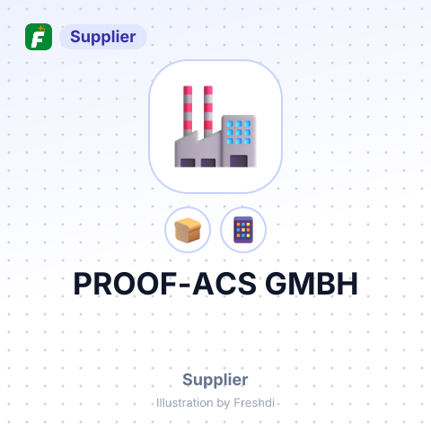 PROOF-ACS GMBH – summary card, no photo uploaded yet