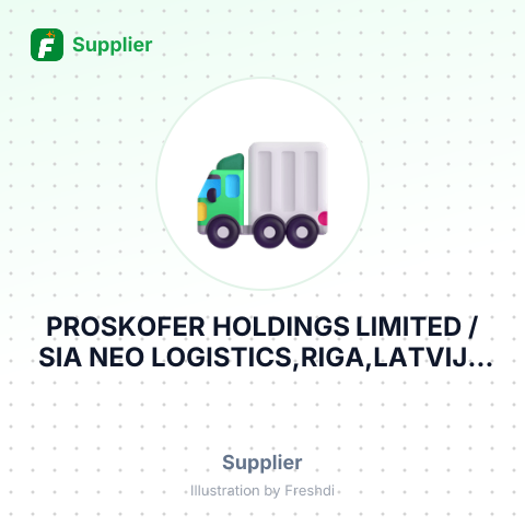 PROSKOFER HOLDINGS LIMITED /SIA NEO LOGISTICS,RIGA,LATVIJA – summary card, no photo uploaded yet