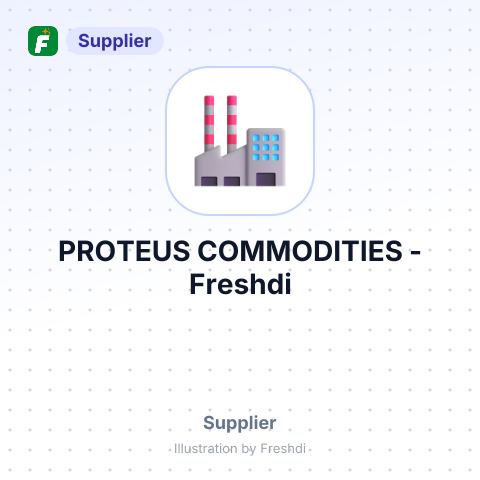 PROTEUS COMMODITIES – summary card, no photo uploaded yet