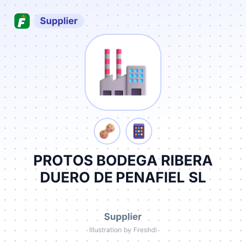 PROTOS BODEGA RIBERA DUERO DE PENAFIEL SL – summary card, no photo uploaded yet