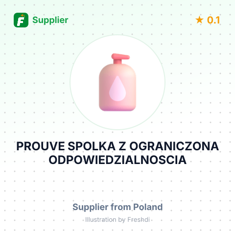 PROUVE SPOLKA Z OGRANICZONA ODPOWIEDZIALNOSCIA SP. K. – summary card, no photo uploaded yet