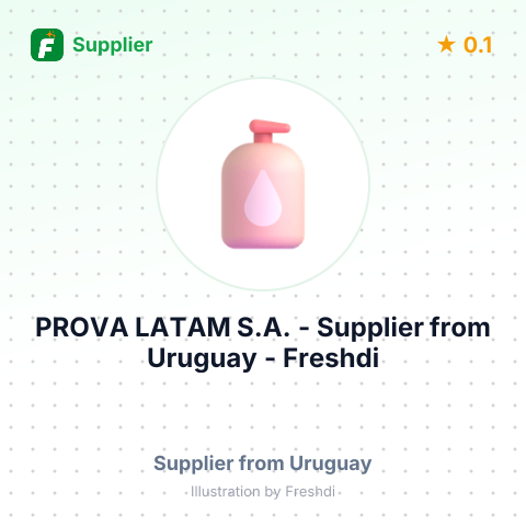 PROVA LATAM S.A. – summary card, no photo uploaded yet