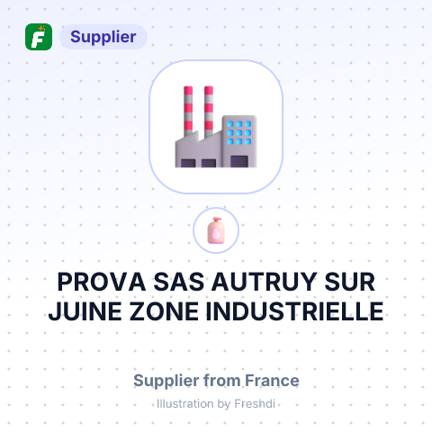 PROVA SAS AUTRUY SUR JUINE ZONE INDUSTRIELLE ROUTE BOISSY LE GIRARD FRANCE – summary card, no photo uploaded yet