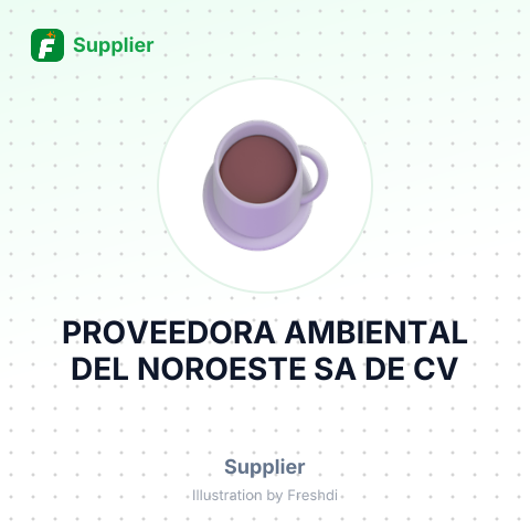 PROVEEDORA AMBIENTAL DEL NOROESTE SA DE CV – summary card, no photo uploaded yet