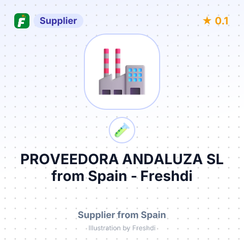 PROVEEDORA ANDALUZA SL – summary card, no photo uploaded yet