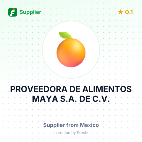 PROVEEDORA DE ALIMENTOS MAYA S.A. DE C.V. – summary card, no photo uploaded yet